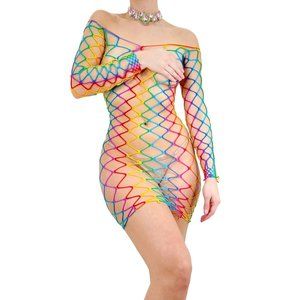 Vintage Britt Rainbow Dress [XS-M]